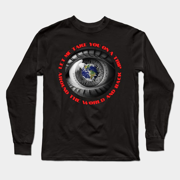 World in my Eyes Merch Long Sleeve T-Shirt by Seligs Music